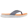 صندل مردانه گو کنسیستنت مدل ۲۲۹۰۳۵ رنگ خاکستری/نارنجی برند Skechers - 820060923