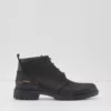 بوت مردانه مشکی چرم اصل اسکریمی برند Aldo - 858177280