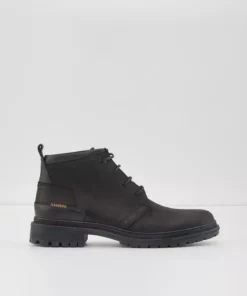 بوت مردانه مشکی چرم اصل اسکریمی برند Aldo - 858177280