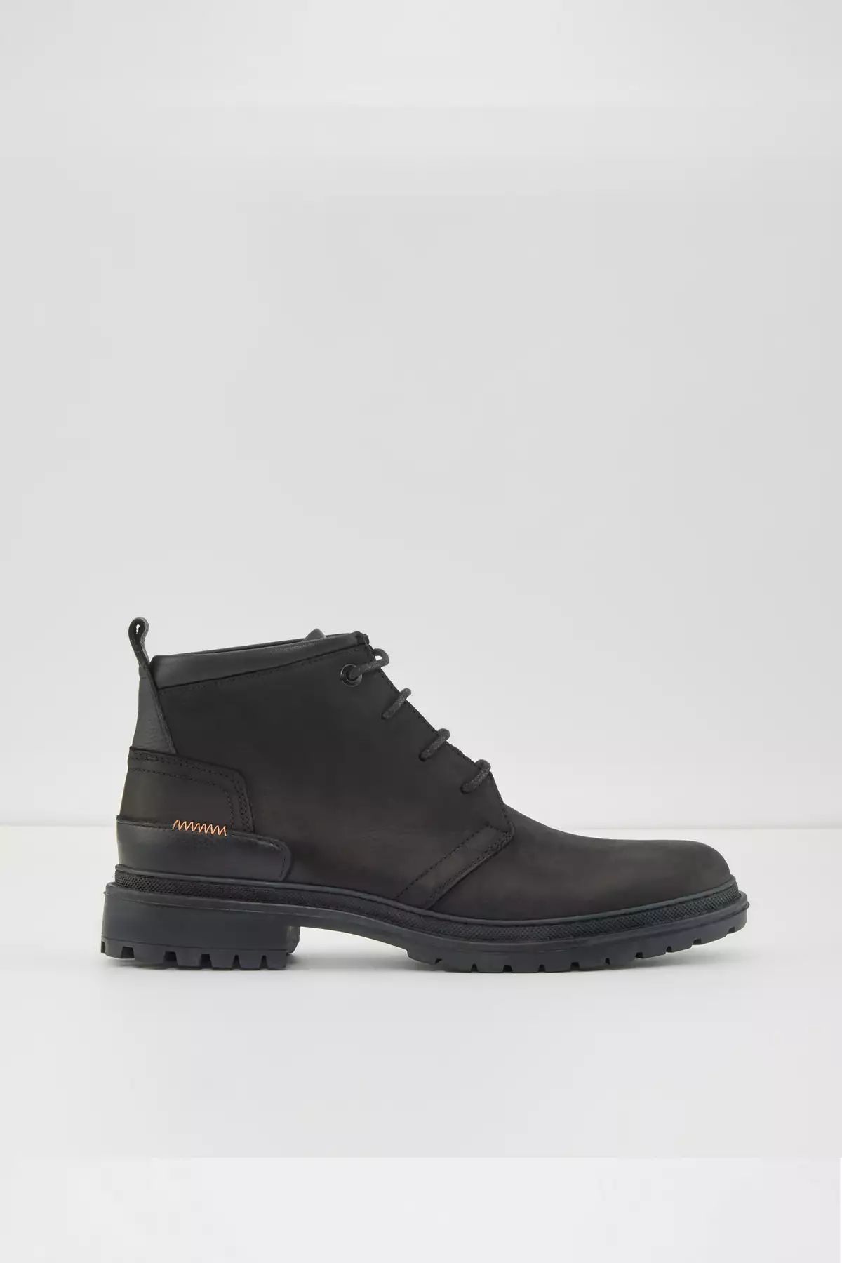 بوت مردانه مشکی چرم اصل اسکریمی برند Aldo - 858177280