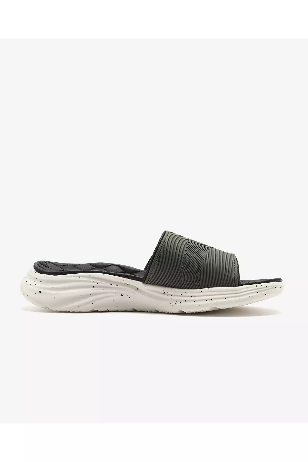 دمپایی فوم بخار - دمپایی مردانه رییدو رنگ خاکی مدل 232897 برند Skechers - 923368085