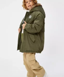 پالتوی خاکی پسرانه برند Koton - 771840179