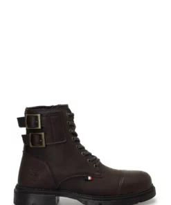 بوت بایکر مردانه قهوهای پتروس ۳PR برند U.S. Polo Assn. - 773121631