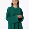 ست لباس و عبای آروبیند - رنگ سبز زمرّدی - برند رفکا برند Refka - 917549024