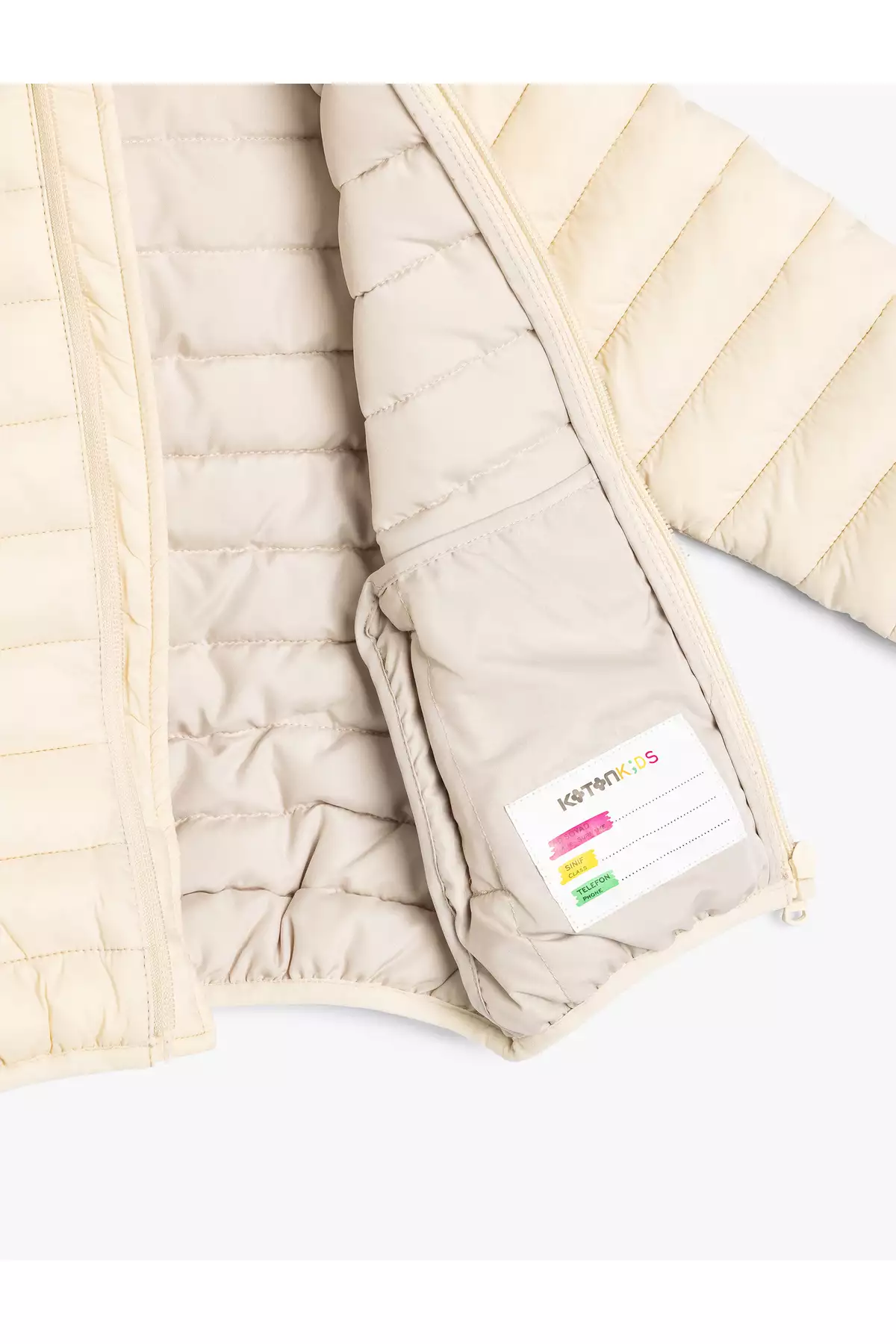 کاپشن بادی با کلاه و جیبهای زیپدار برند Koton - 882120635