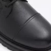 بوت مردانه چرم طبیعی سیاه نورتفیلد برند Aldo - 776618929
