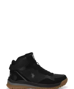 کفش کوهنوردی مردانه سیاه رنگ ساگان HI 4PR برند U.S. Polo Assn. - 843210614