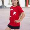 تیشرت بچهگانه با طرح پرچم ترکیه برند Fullamoda - 954264557