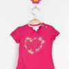 تیشرت دخترانه رنگ فوشیا، سایز یک اندازه، مناسب برای سن 18 ماه برند Chicco - 2433548