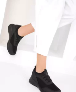 کفش اسنیکر زنانه سیاه-سیاه 15226 برند SOHO - 46284512