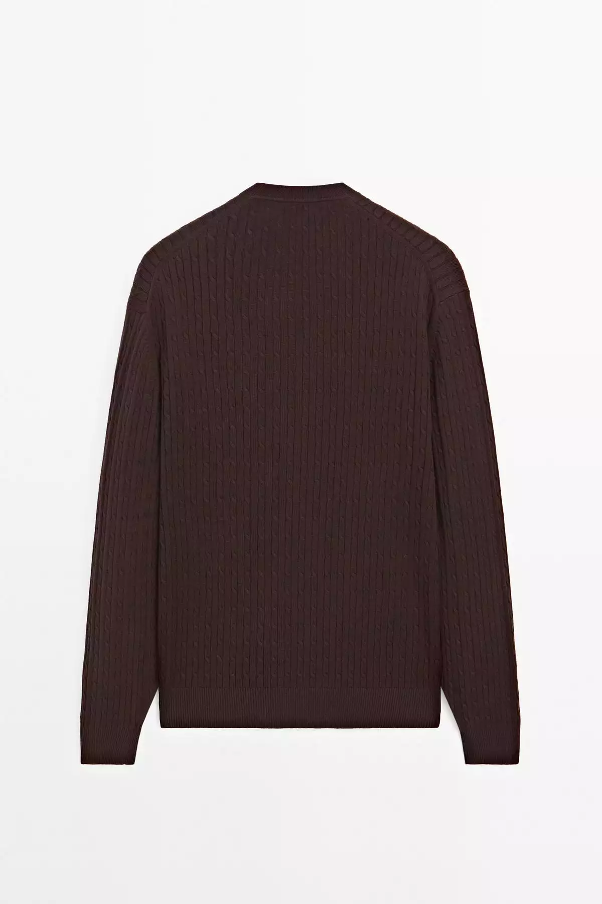 ژاکت بافتنی پلیسهای پنبهای برند Massimo Dutti - 977920618