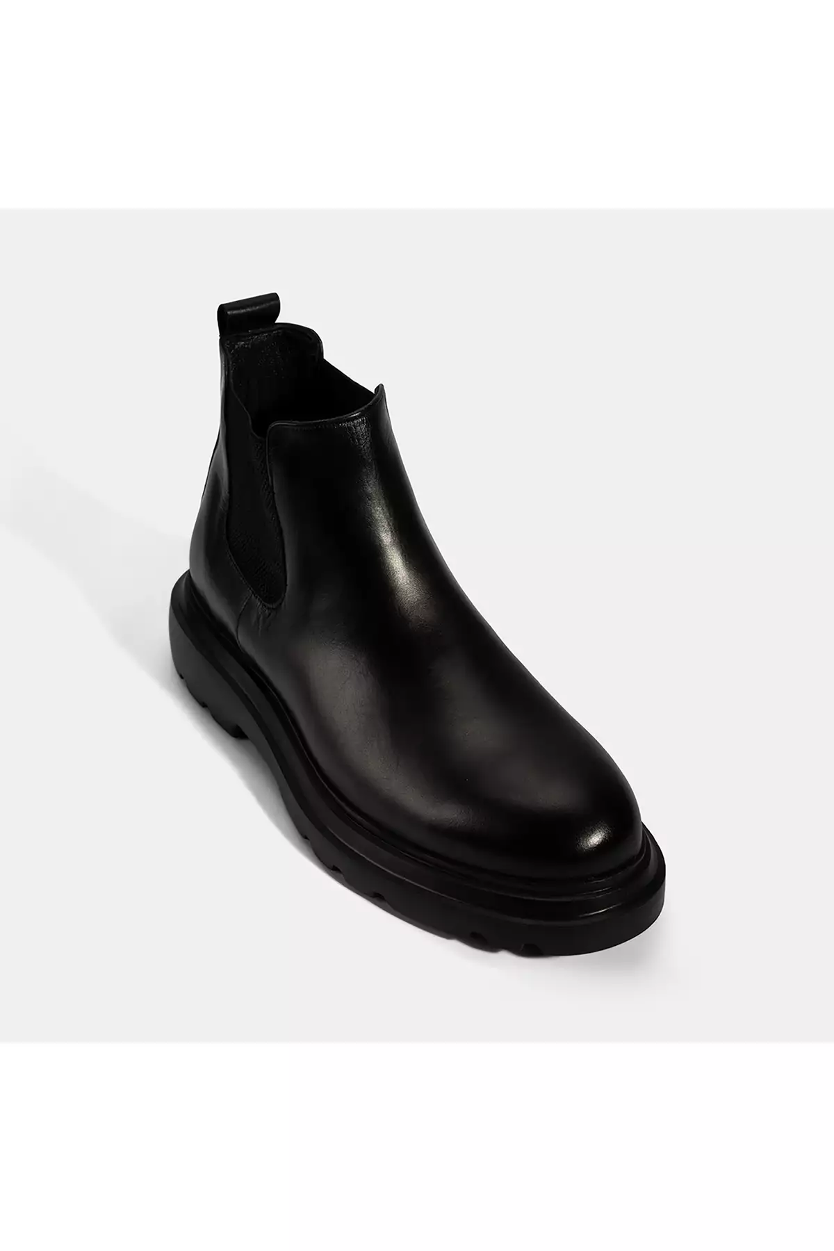 جوتی چرم مشکی مردانه با لاستیک برند Desa - 992244838
