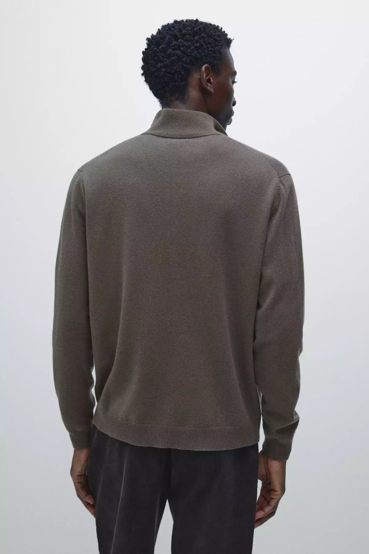 ژاکت با یقه ایستاده و زیپ دار برند Massimo Dutti - 991329607