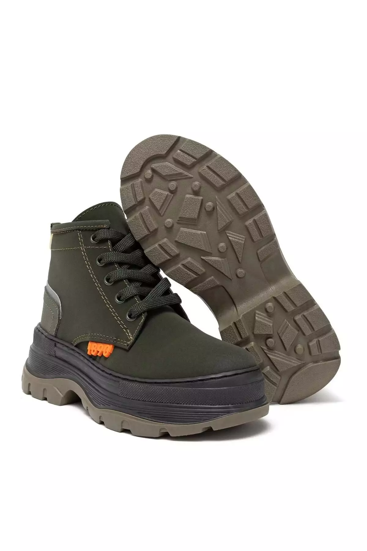 چکمه مردانه کودک یو.اس. پولو آسین رنگ مایل به سبز برند U.S. Polo Assn. - 666034547