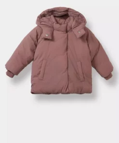 کاپشن پفی خزدار با کلاه و جیب دخترانه مدل C5301A525AU برند Defacto - 982365101