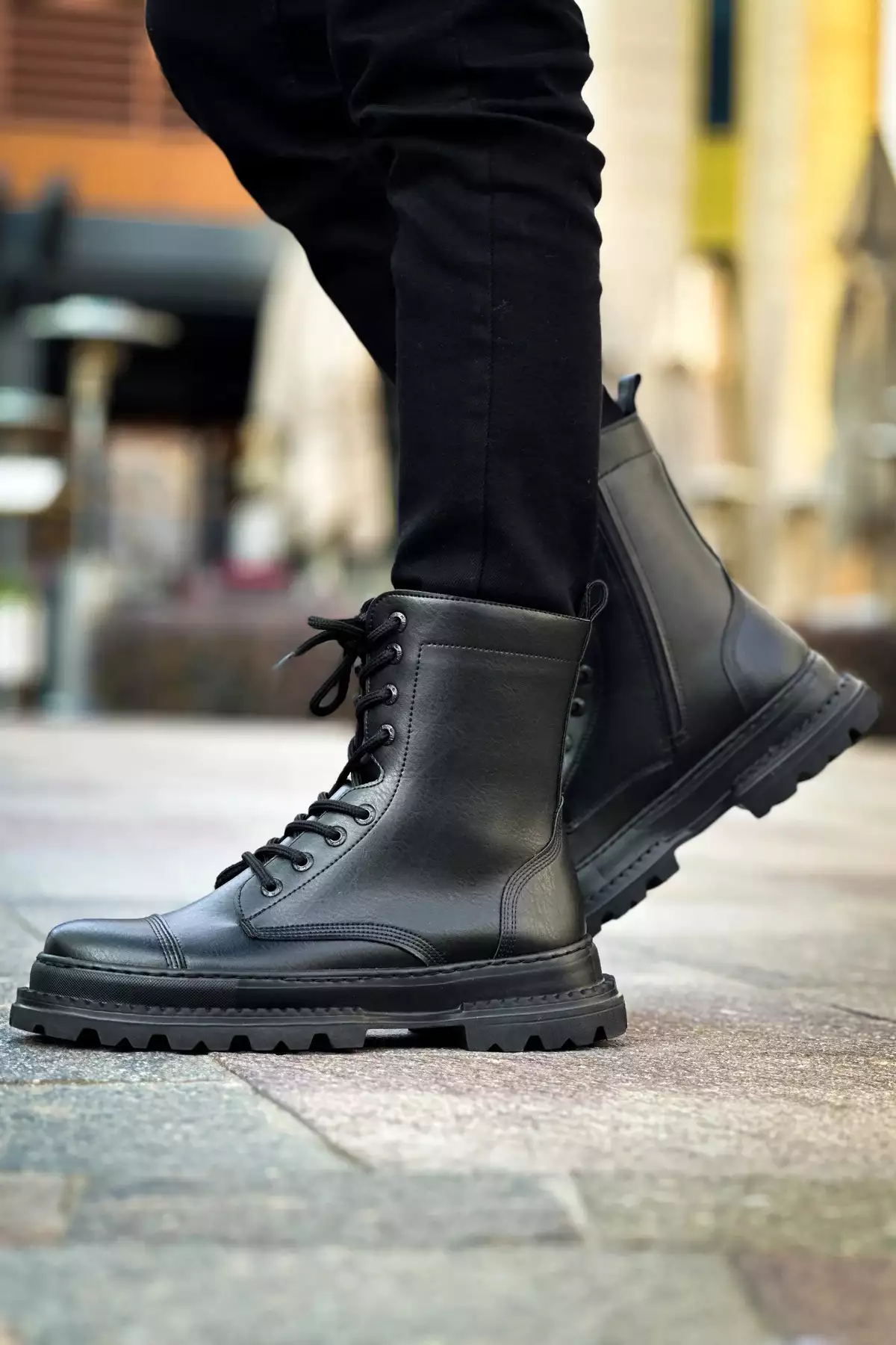 MN229 - بوت مردانه FST Crow سیاه برند Mooien - 972320878