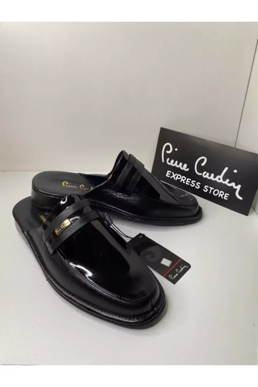 کفش راحتی چرم با نشان داماد مردانه PC-131رگان برند Pierre Cardin - 382992971