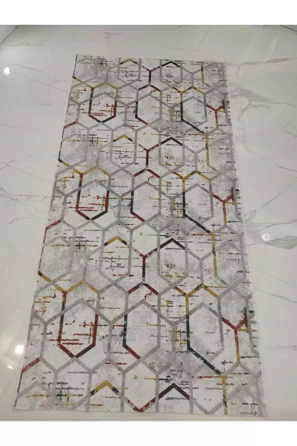 فرش راهرو چند منظوره مریانوس با زیره ضد لغزش و نمدی مناسب برای اتاق، سالن، راهرو و آشپزخانه برند Merinos - 799684965