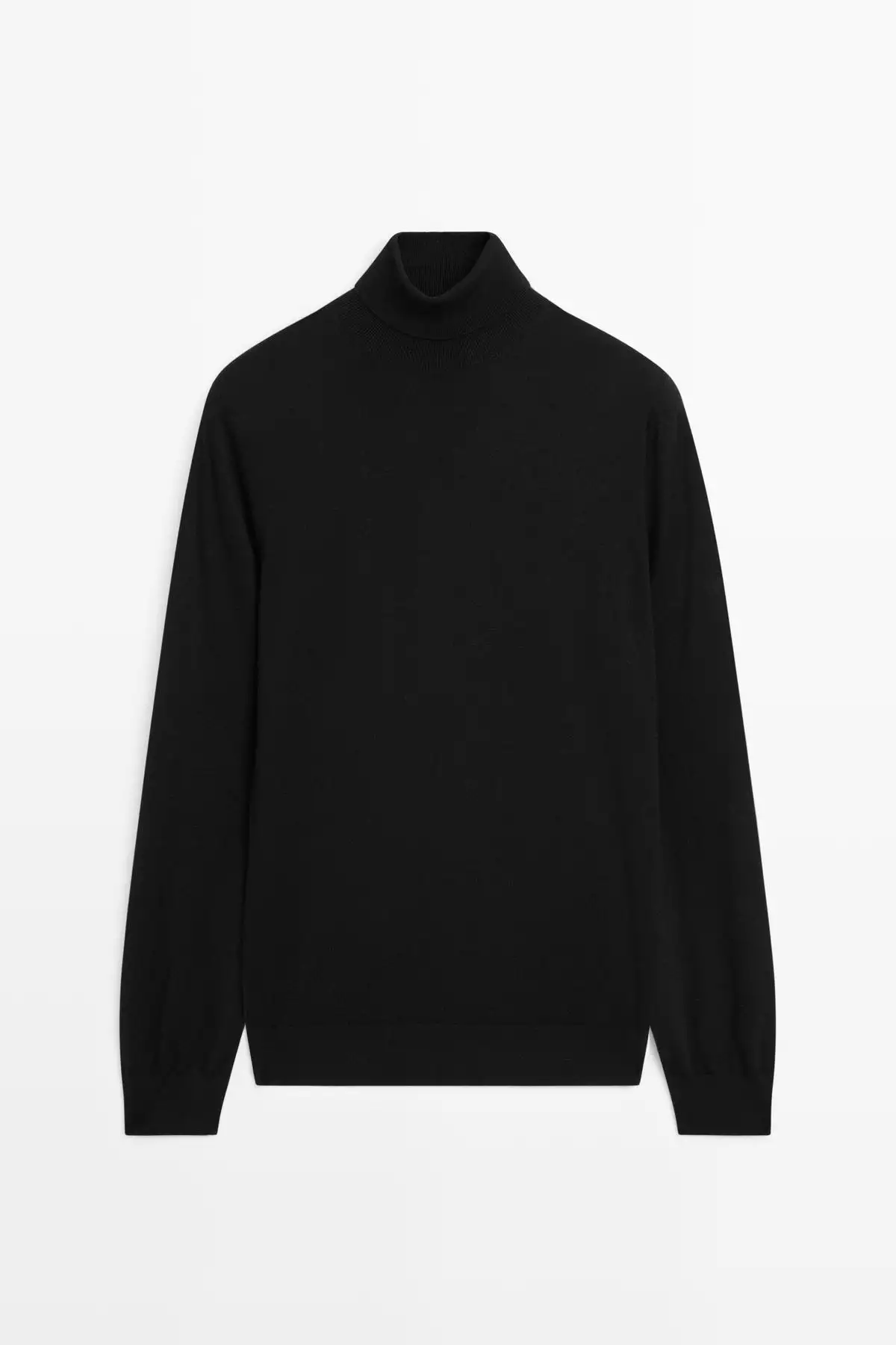 کاپشن بافتنی یقه ایستاده از ترکیب پشم یخالی برند Massimo Dutti - 982461467