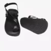 سندل چرم طبیعی مردانه مشکی برند Greyder - 682888770