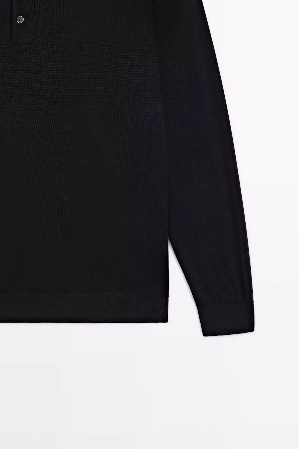 پولوشرت یقهدار بافتنی از ۱۰۰٪ پشم مریدینوس برند Massimo Dutti - 975179549