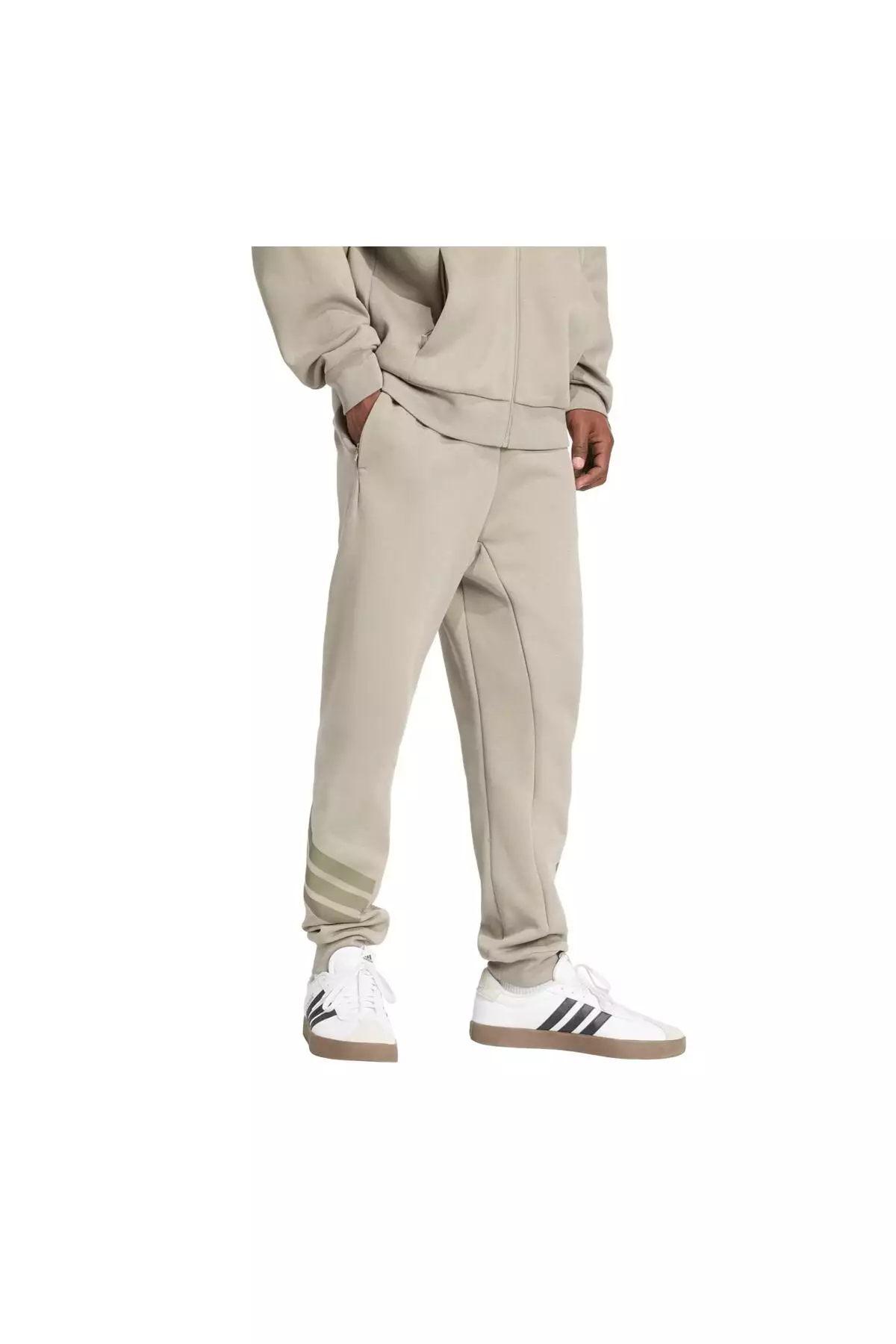 شلوار ورزش مردانه JW7093-E M Fı 3S رنگ خاکستری برند adidas - 1022410860