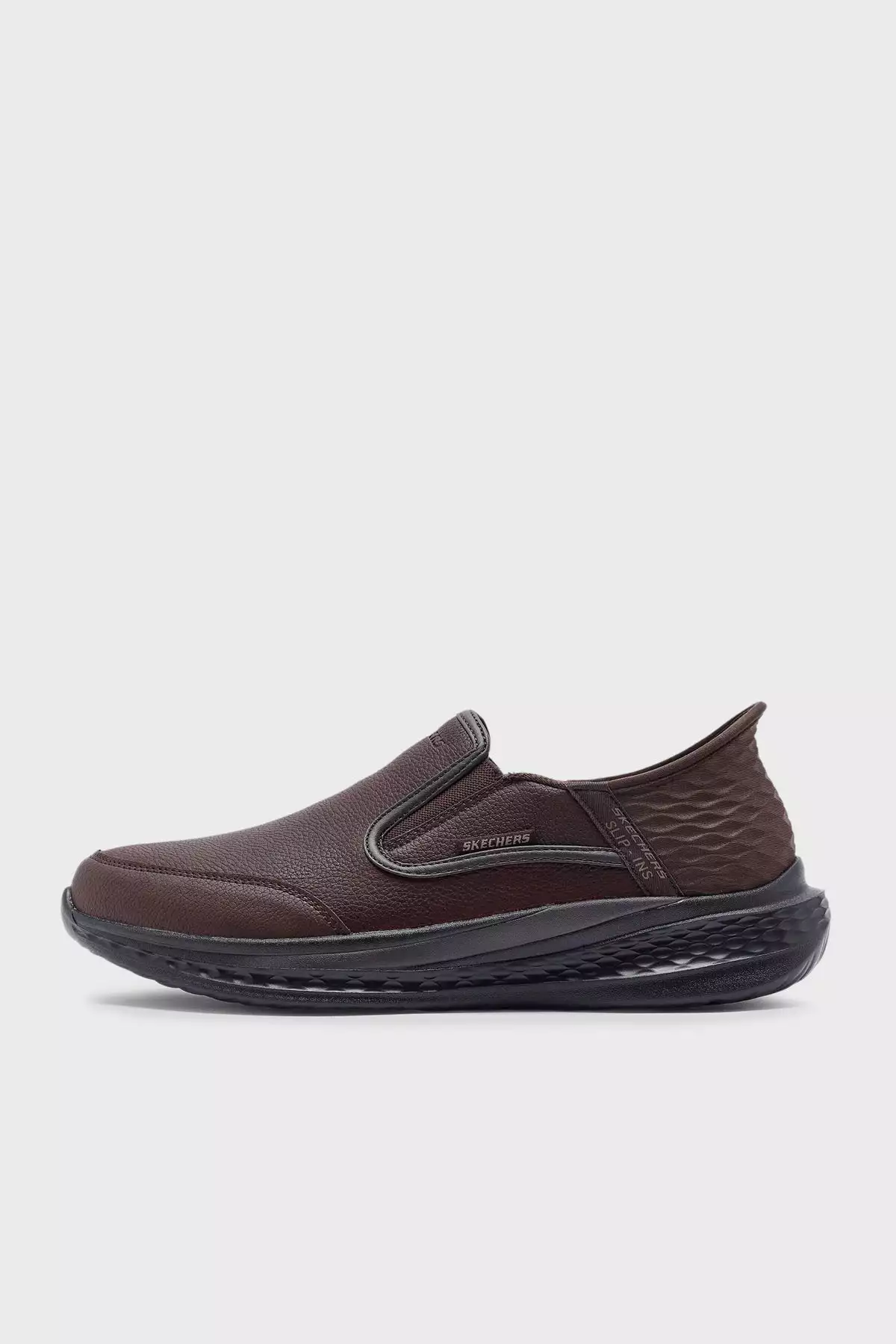 کفش کژوال مردانه اسلید-کوپر با ترکیب چرم 205237 RDBR برند Skechers - 1036259650