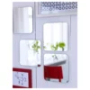 آینه دیواری مربع شیشهای ۲۰x۲۰ سانتیمتر ۴ عددی Sörlı برند IKEA - 982479521