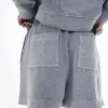 شورت هودی پنبهای شسته شده برند H&M - 925039432