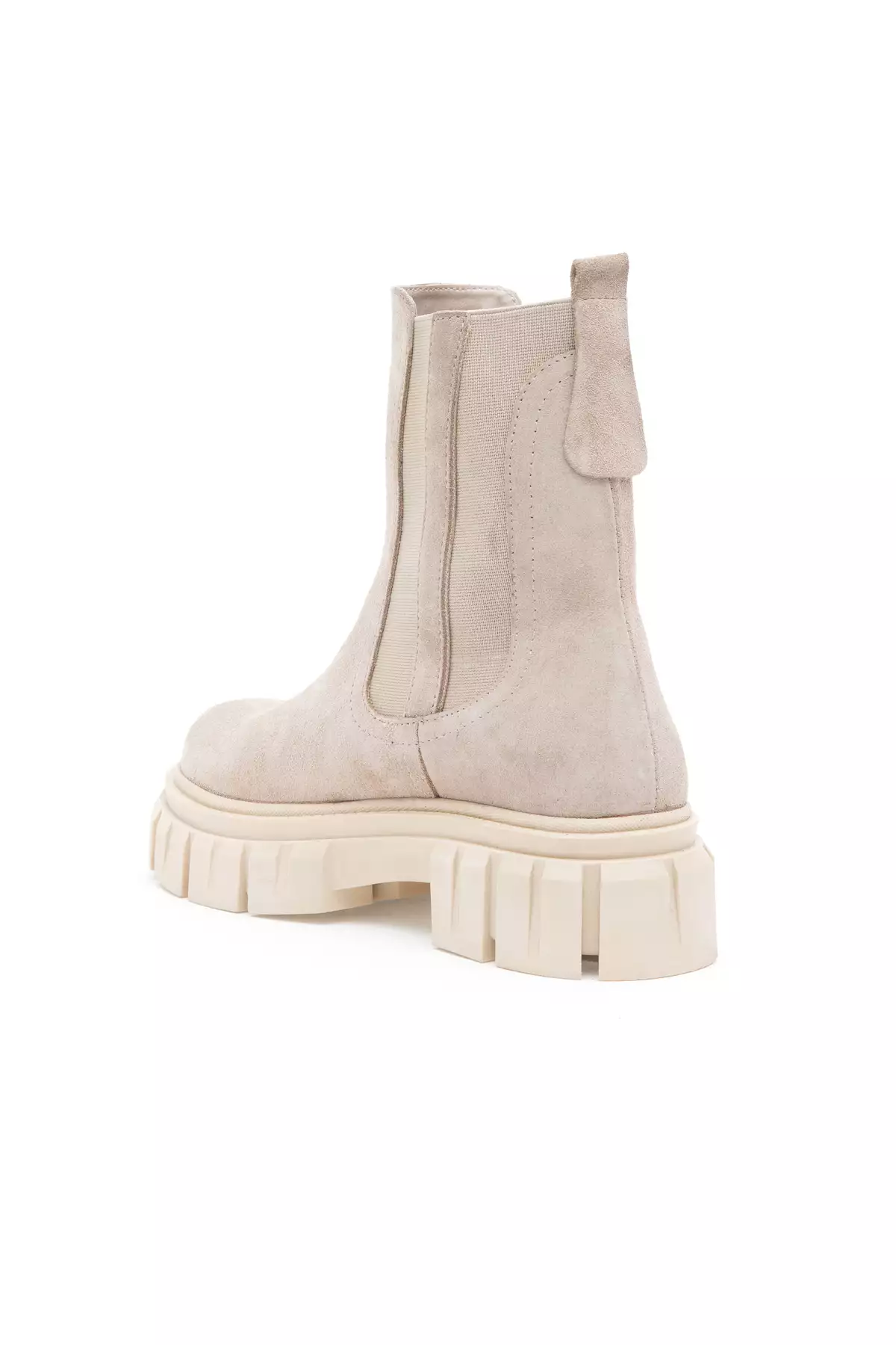 بوت زنانه به رنگ بژ از جنس سوئید مدل 50297258-VR011 برند U.S. Polo Assn. - 873704382