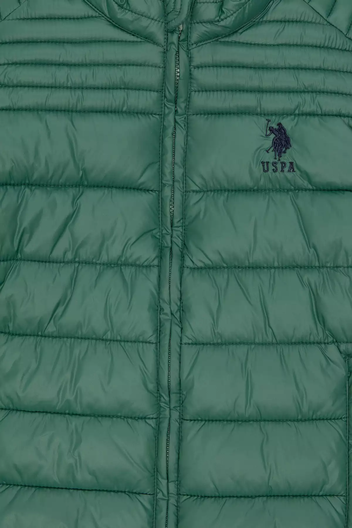 پالتو کمرنگ سبز تیره برای پسران شماره 50292884-VR079 برند U.S. Polo Assn. - 855953910