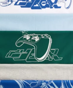 تیشرت پنبهای ۵ عددی برند H&M - 979379052