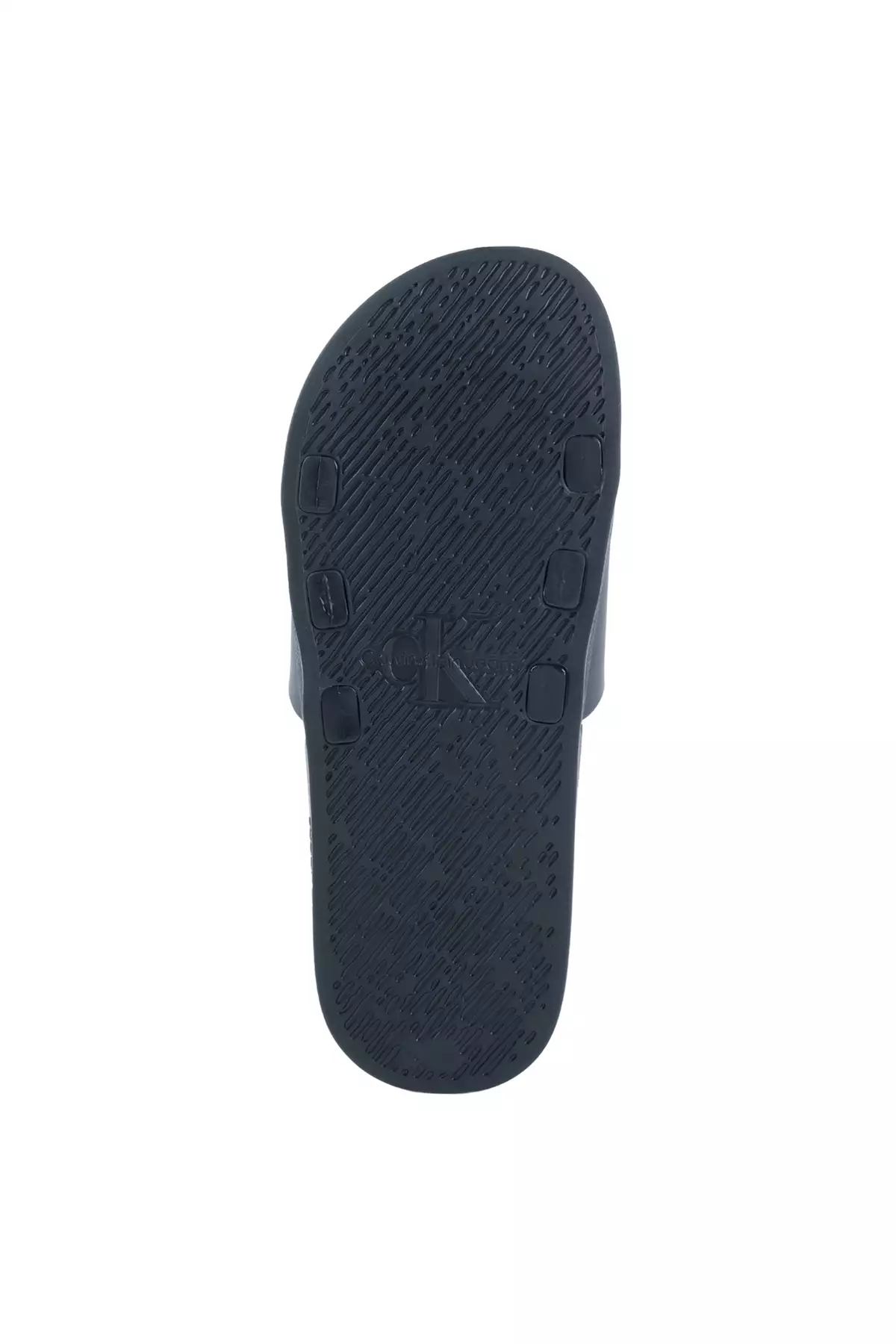 دمپایی مردانه اسلاید مونوگرام مشکی برند Calvin Klein - 901861305