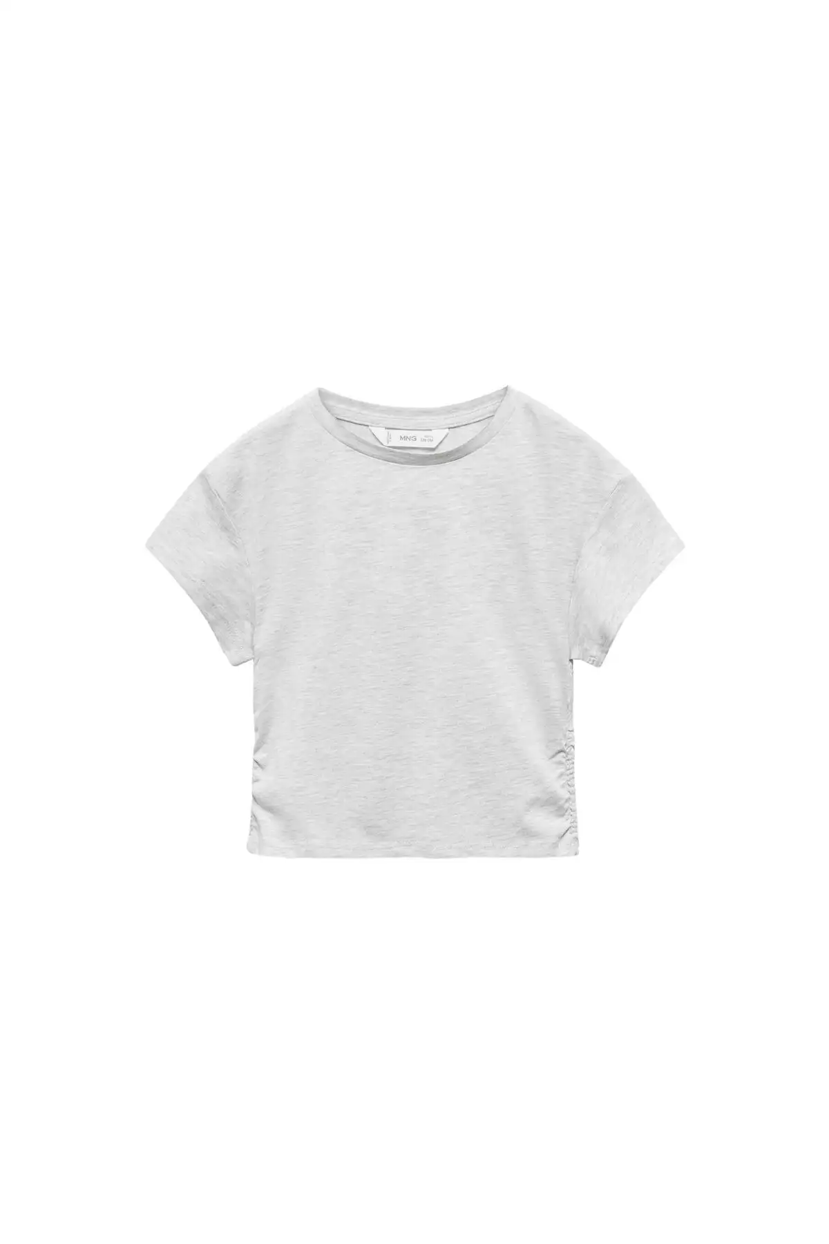 تیشرت دخترانه رنگ طوسی روشن 67957128 برند MANGO - 863622870