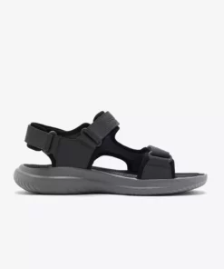 صندل باندر 2.0 - صندل مردانه خاکستری تاتون 232893 چار برند Skechers - 906090246