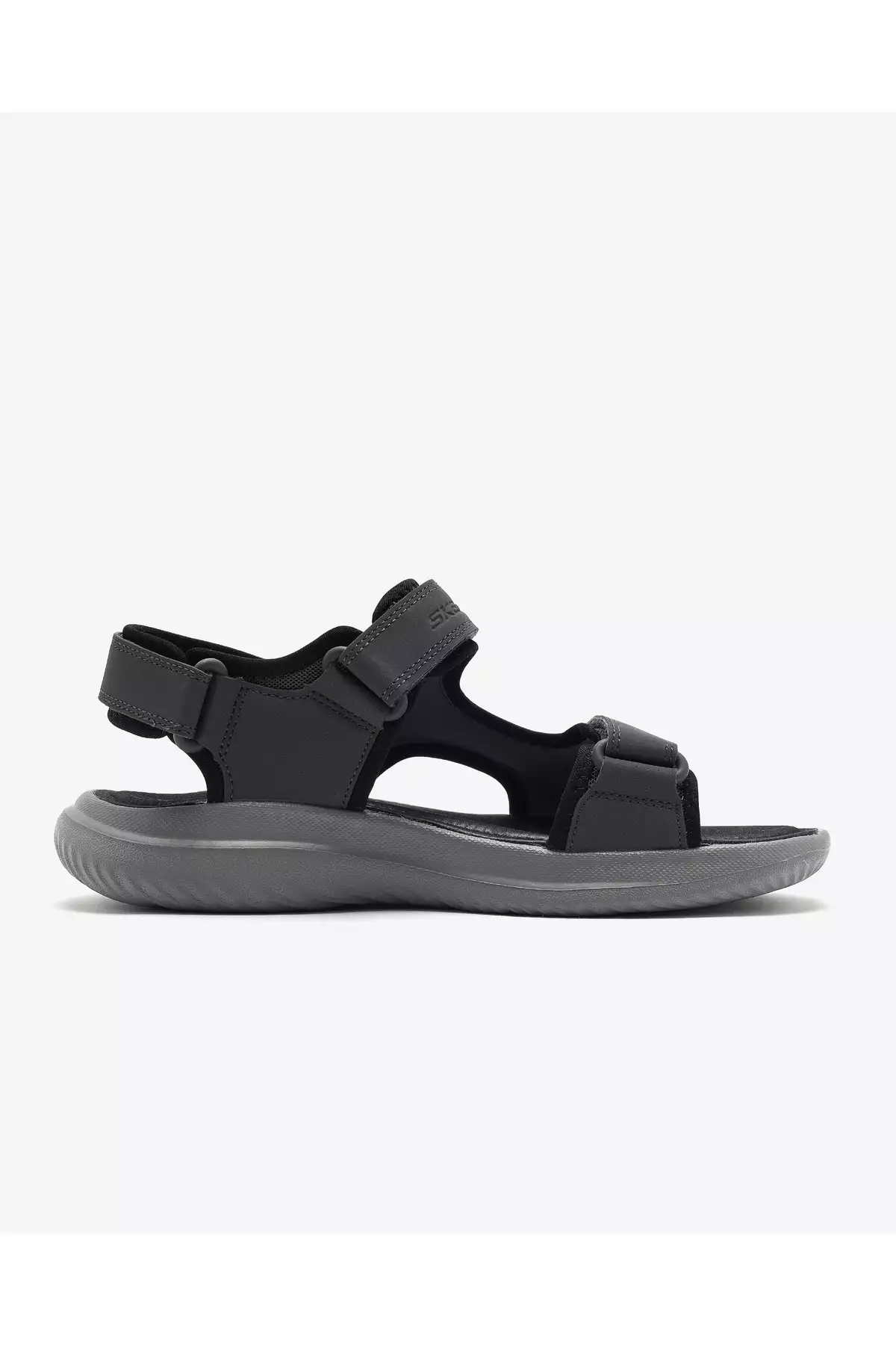 صندل باندر 2.0 - صندل مردانه خاکستری تاتون 232893 چار برند Skechers - 906090246
