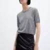 دامن مشکی زنانه 67190482 برند MANGO - 839630874
