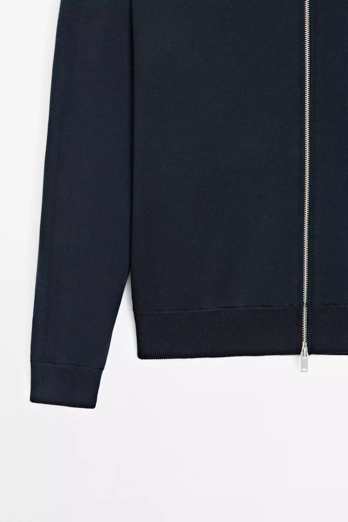 کارتن پشمی با زیپ و ترکیبی از نخ پنبهای برند Massimo Dutti - 970710542