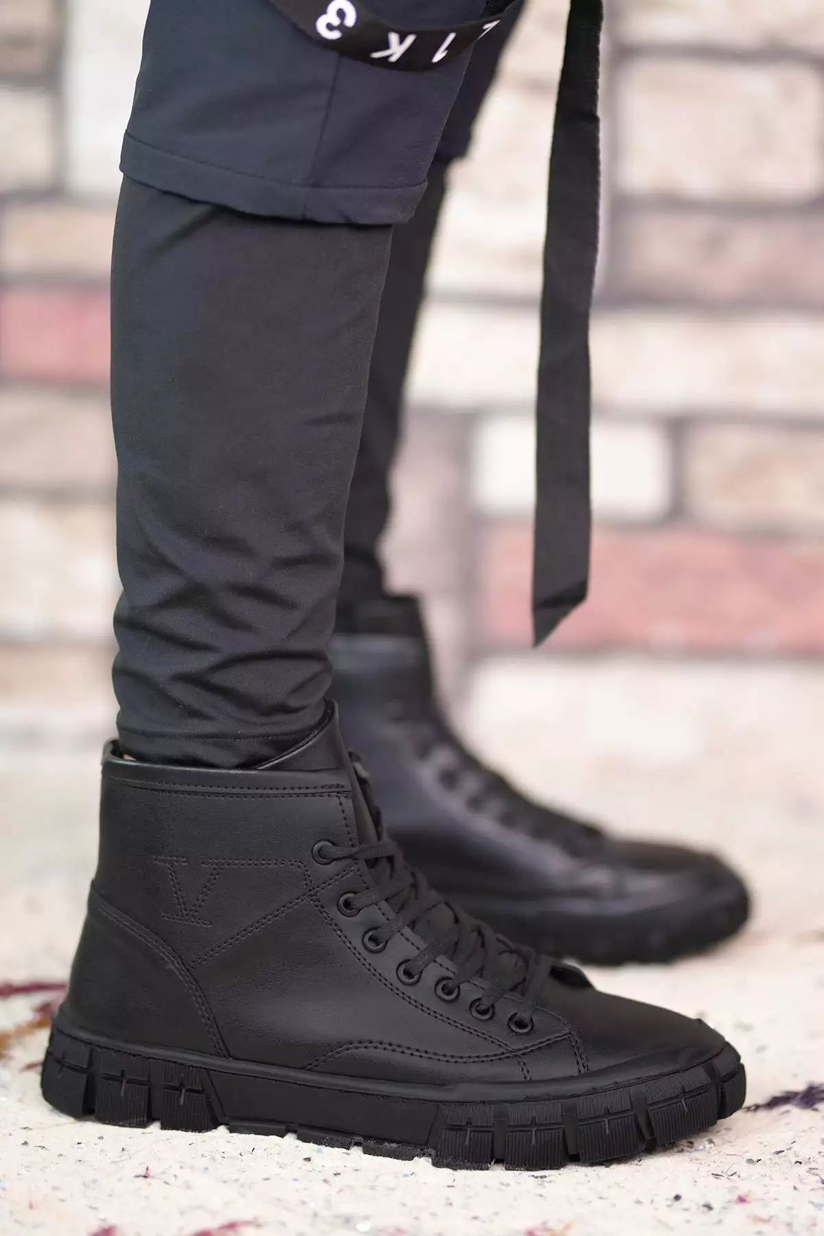 بوت مردانه 0012814 با رنگ پوست سیاه برند Riccon - 402904095