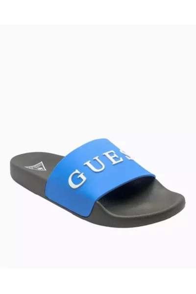 دمپایی با نوشته لوگو برند Guess - 944413262