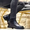 بوت روزانه مردانه رانیم با رویه چرم طبیعی و کفی اوا آتابان برند İtallano Ayakkabı - 973369672