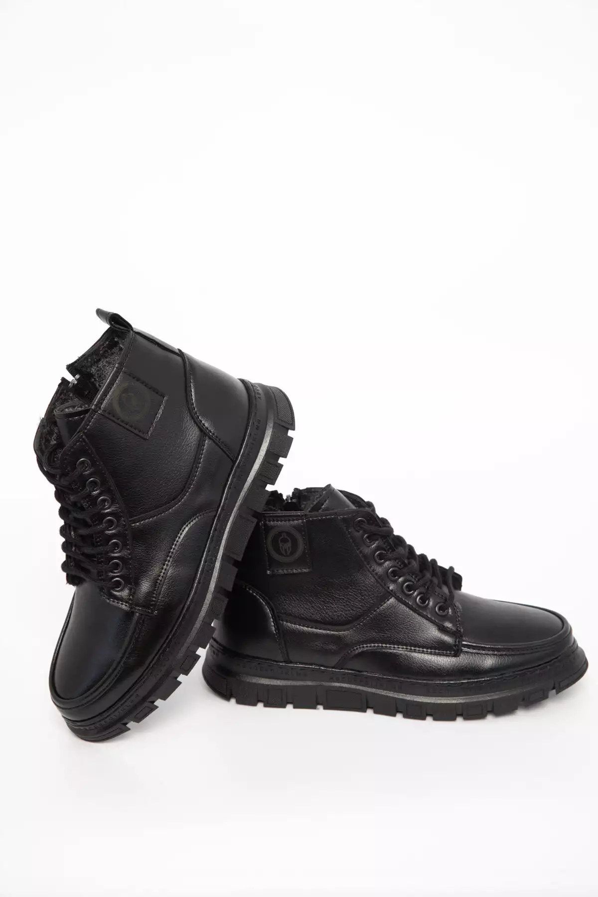 کفش بوت و بوتی مردانه مشکی 19863 برند SOHO - 863619354