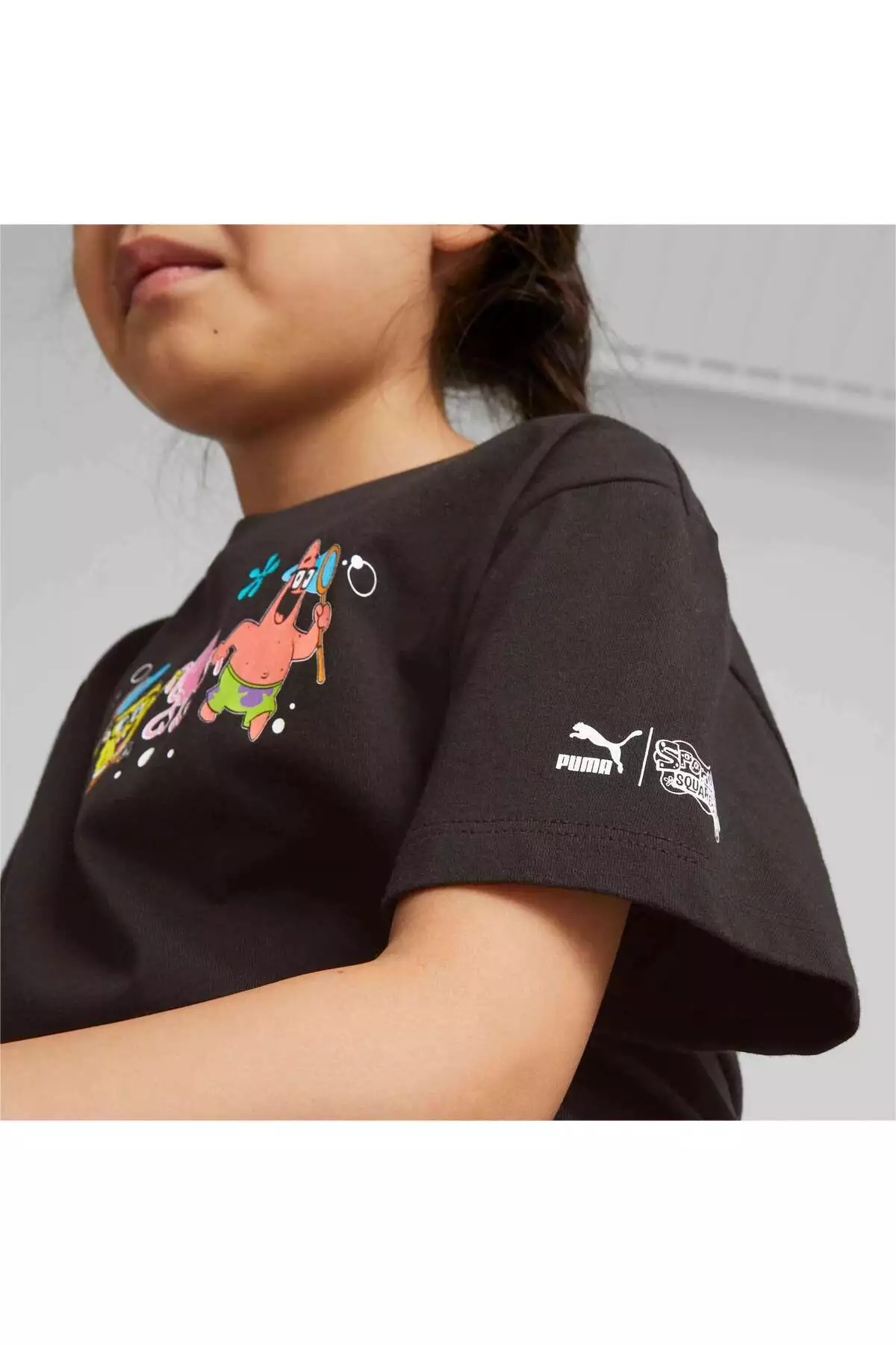 تیشرت دخترانه باباسفنجی برند Puma - 857361376