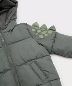 کاپشن زیپدار خزدار کلاهدار بچهگانه پسرانه مدل E8214A525AU برند Defacto - 982369600