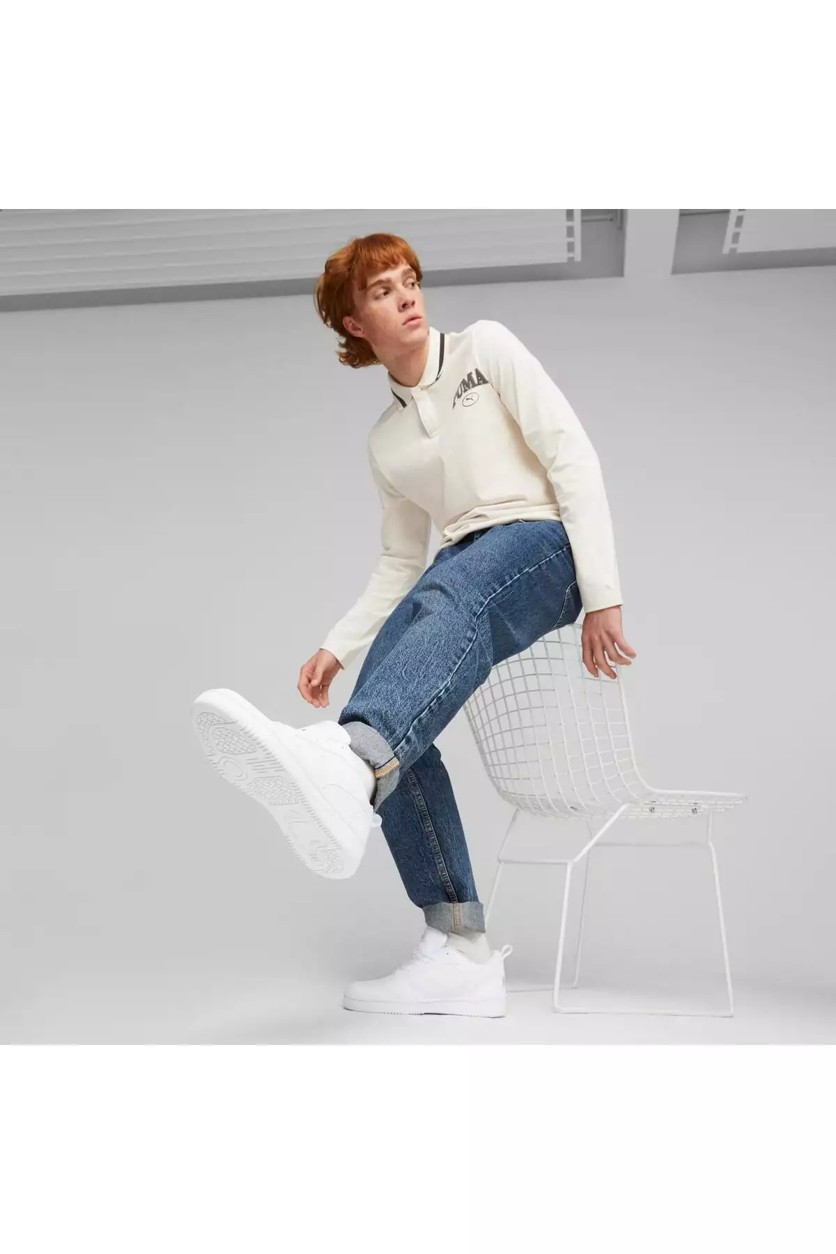 کفش ورزشی پایین Rebound v6 برند Puma - 736020136