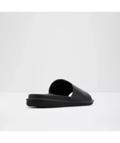 گالسیا - صندل مردانه چرم مصنوعی مشکی روشن برند Aldo - 929844680