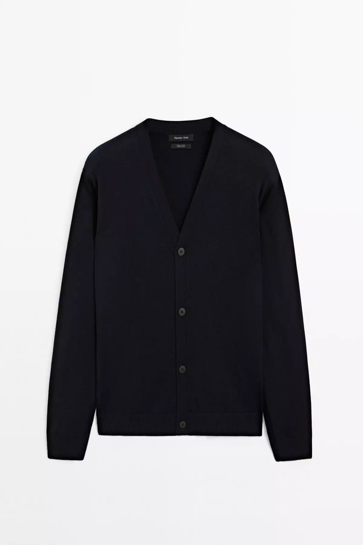 ژاکت تریکو ۱۰۰% پنبه برند Massimo Dutti - 966119542