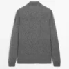 پالتو یقهدار با ترکیب پشم یکنواخت برند Massimo Dutti - 1019067984