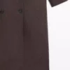 کاپشن پشمی بلند ترکیبی دو طرفه برند Massimo Dutti - 978171582