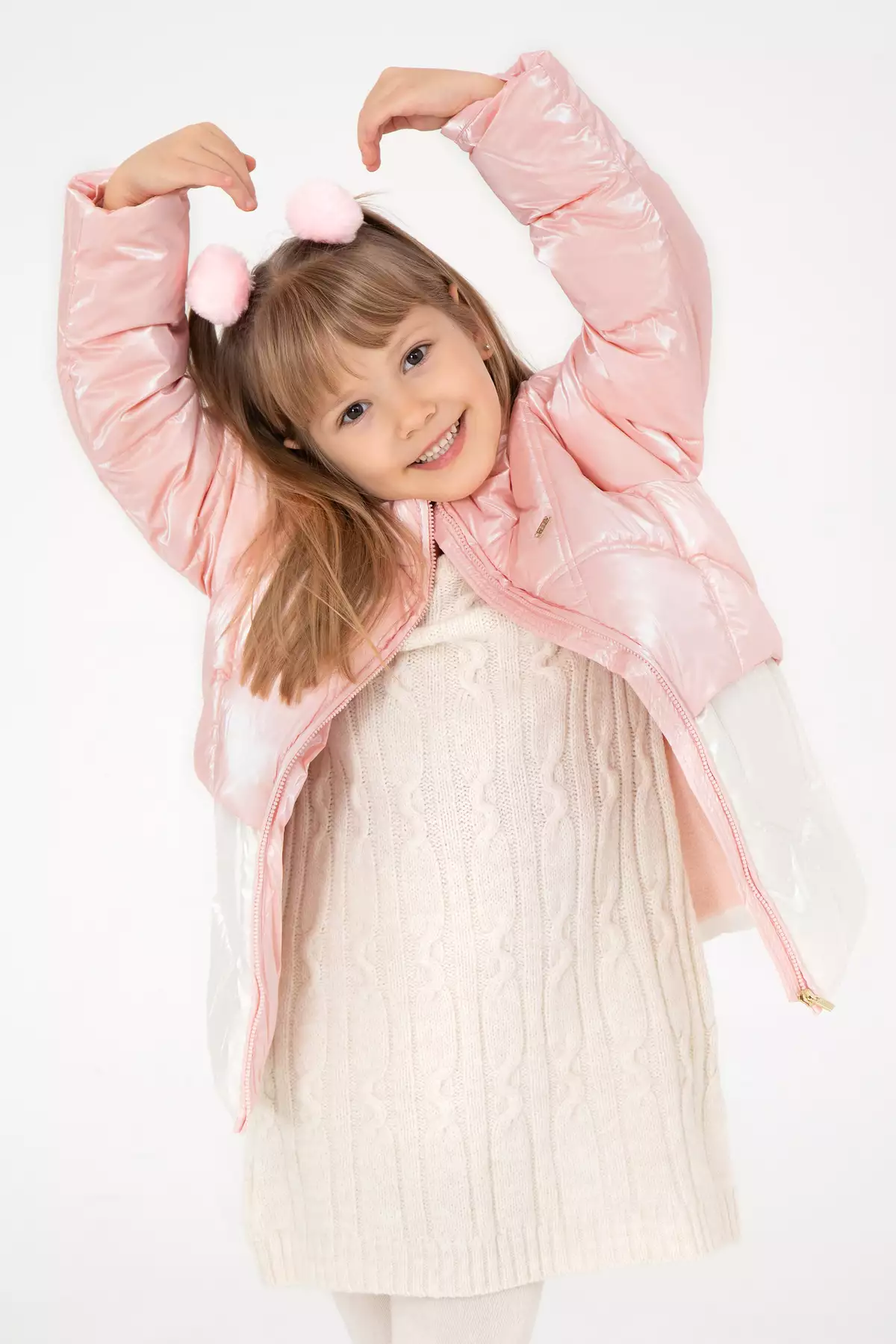 کت شلوار دخترانه رنگ سالونی 50291485-VR047 برند U.S. Polo Assn. - 867255610